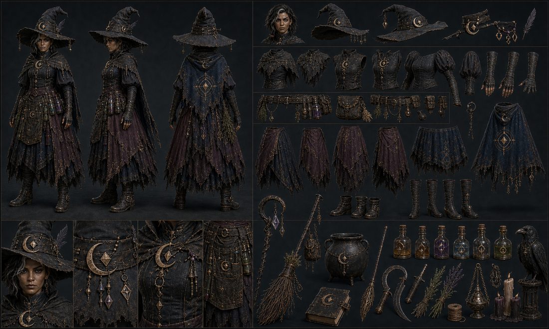 Witch concept