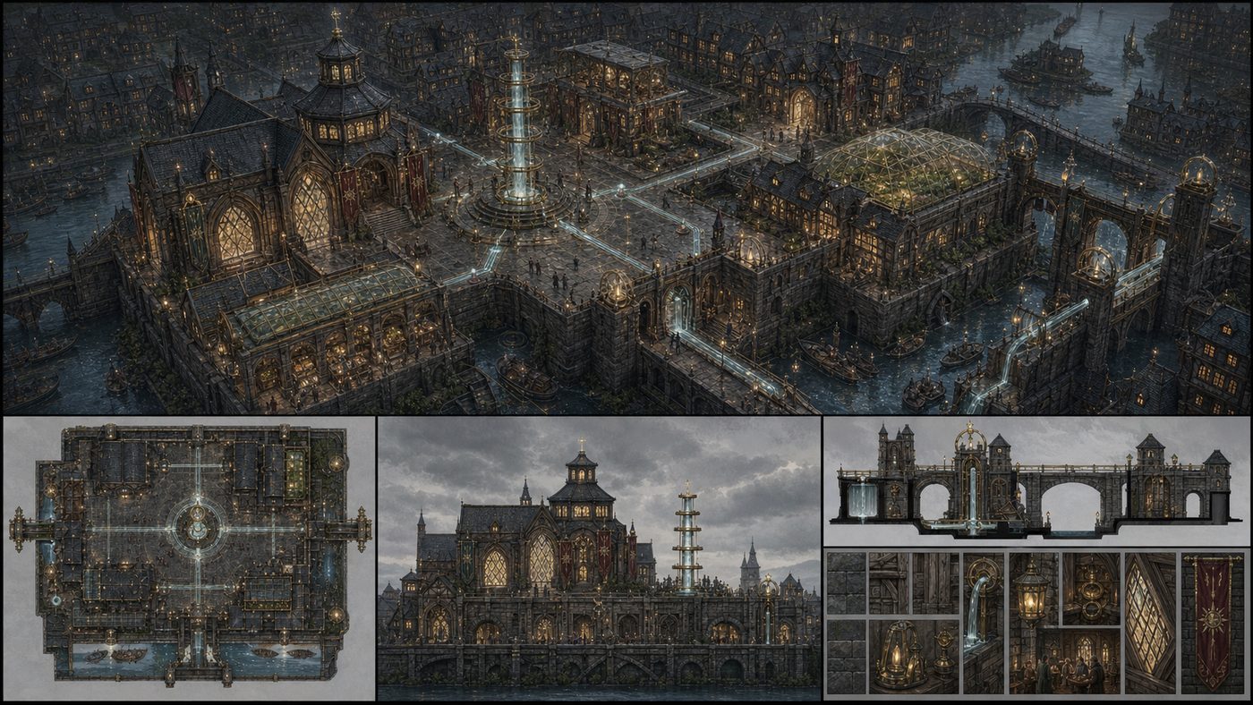 The Lantern Court